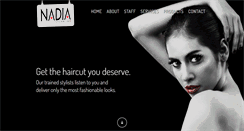 Desktop Screenshot of nadiasalon.com